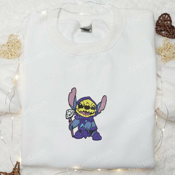 Halloween Stitch Cosplay Embroidered Sweatshirt