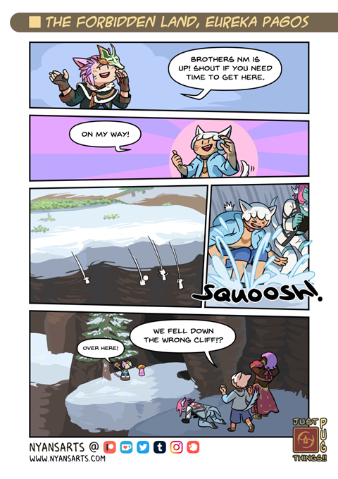 Falling snows