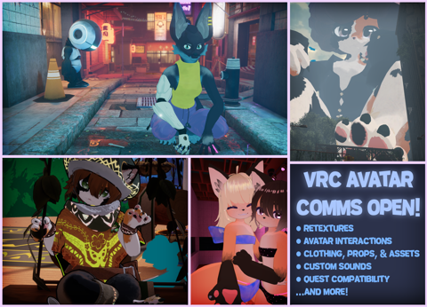 VRC Avatar commissions open!