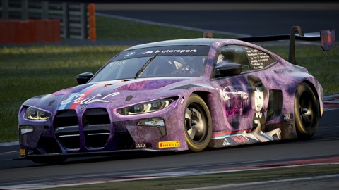 Kaisa Livery on BMW M4 GT3