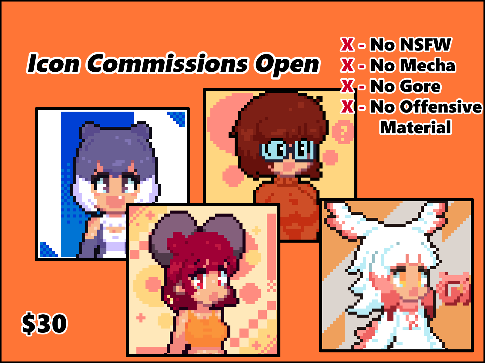Icon commisions open‼