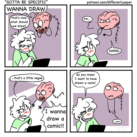 brain comic comic