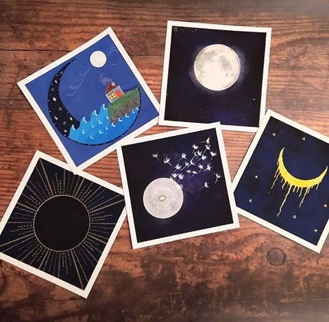 Moon series - Art Prints