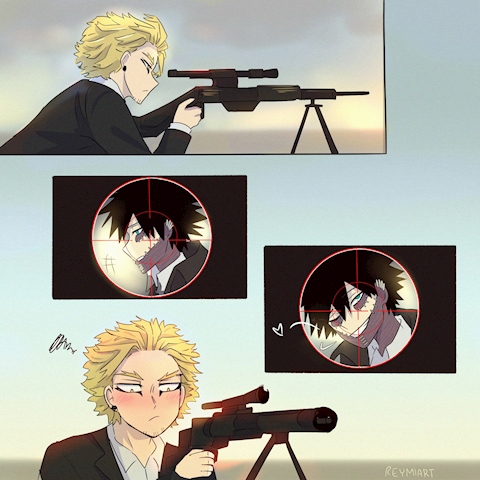 Spy AU sniper Hawks
