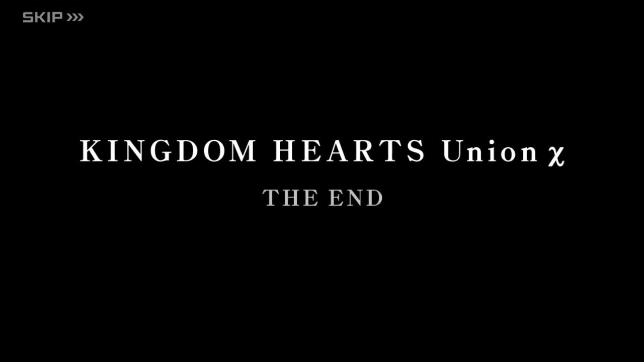 KINGDOM HEARTS Union X Finale