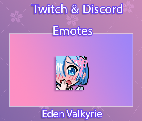 [P2U] Rem Emote - Eden Valkyrie's Ko-fi Shop - Ko-fi ️ Where creators ...