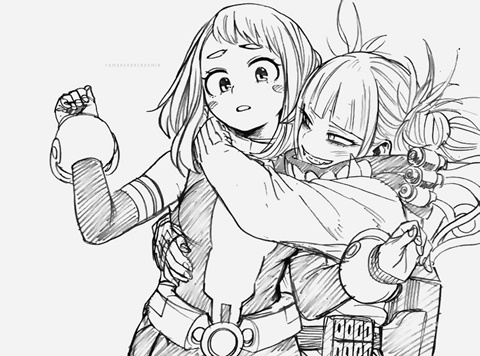 toga and uraraka selfies :P - eri 's Ko-fi Shop - Ko-fi ️ Where ...