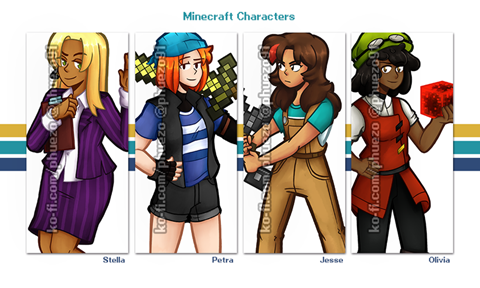 Minecraft Story Mode Commissions