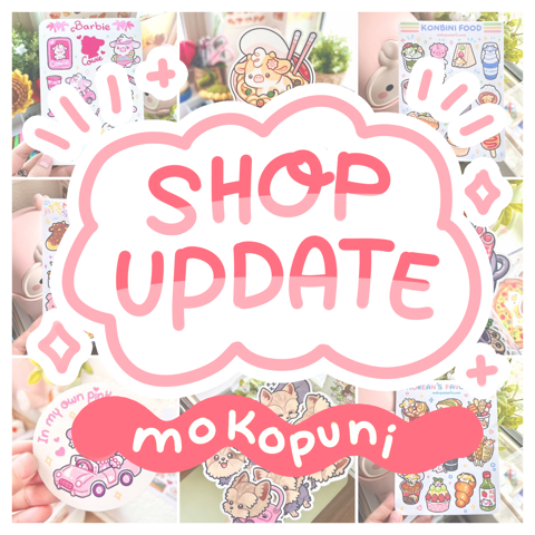 SHOP UPDATE IS HERE!!