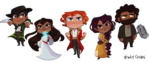 New Wheel of Time chibis goal!