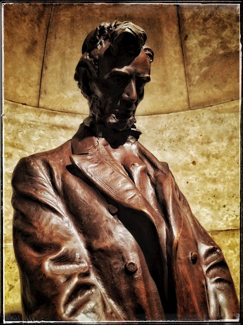 Lincoln's Bowed Head