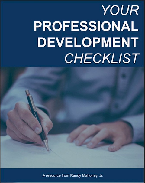 Professional Development Checklist 