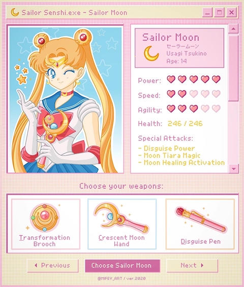Sailor Moon Lvl 1