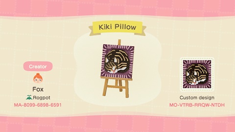 Kiki Pillow Pattern