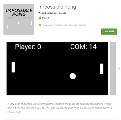 Impossible Pong