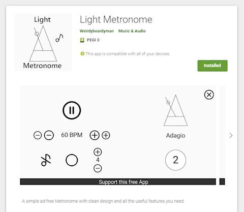 Light Metronome