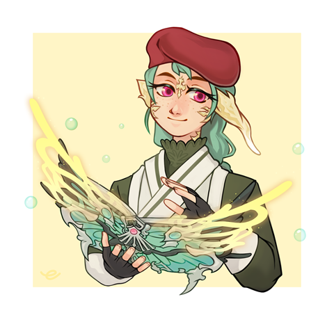 Commission for Teaflower