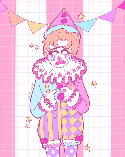 Pastel Clown