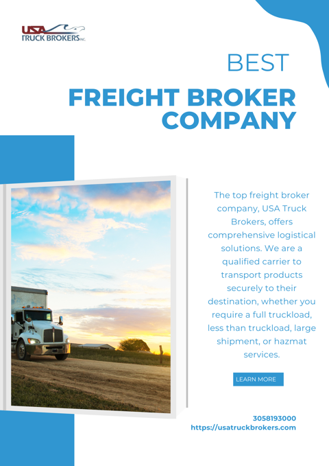 Best Freight  Broker Company