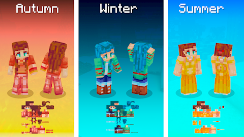 Autumn, Winter, and Summer! "Sorry Spring!!! :C"