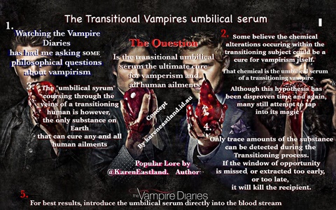 Umbilical Serum Of The Transitional Vampire