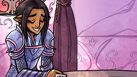 Kin and the Dragon webcomic updated! 🧝‍♂️🐉