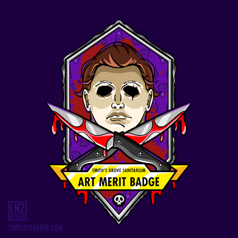 Art Merit Badge (Halloween)