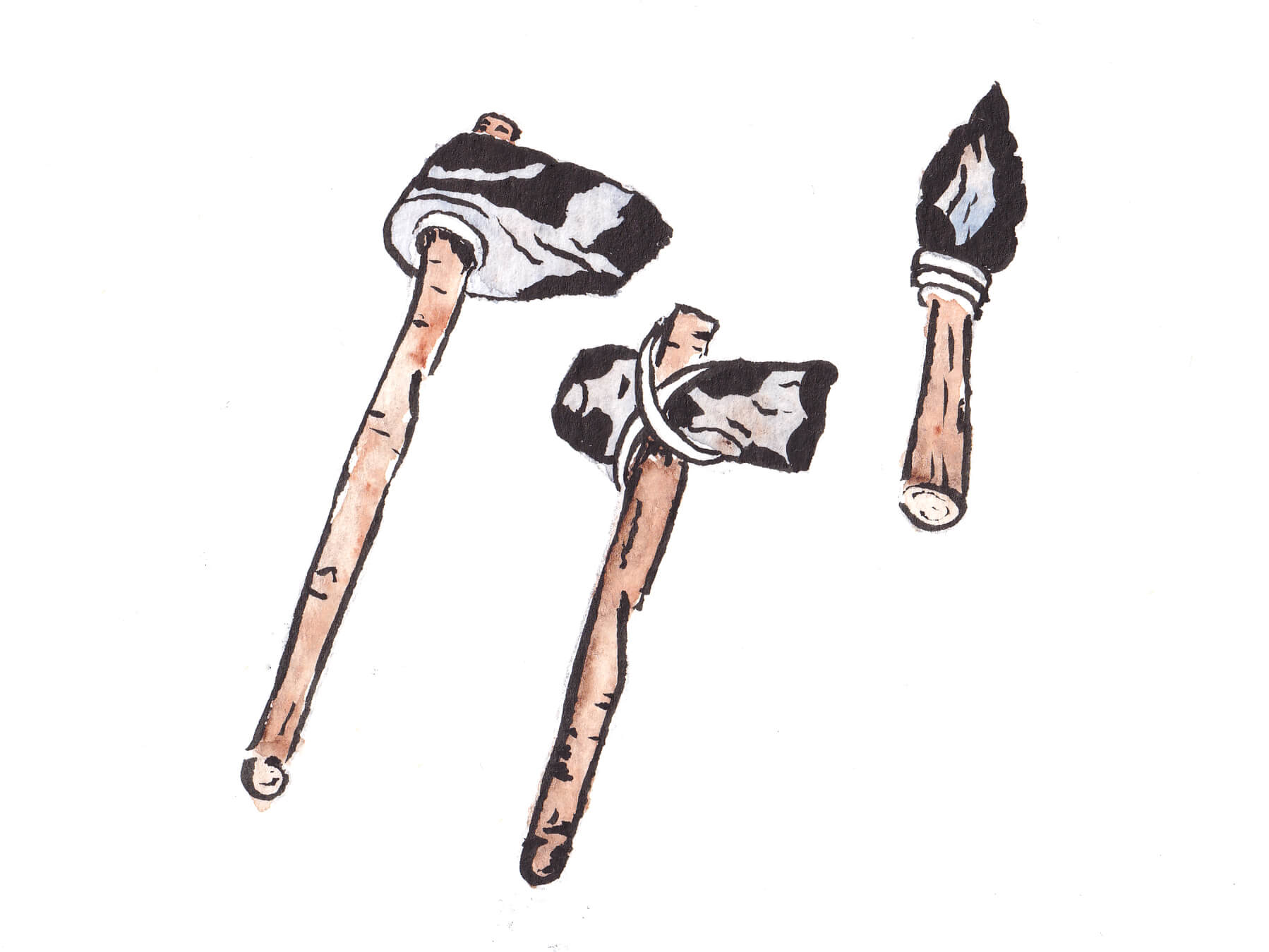 Уга-Буга, Неолитни инструменти 