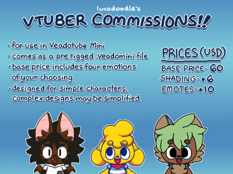 PNGTuber Commissions are Open!