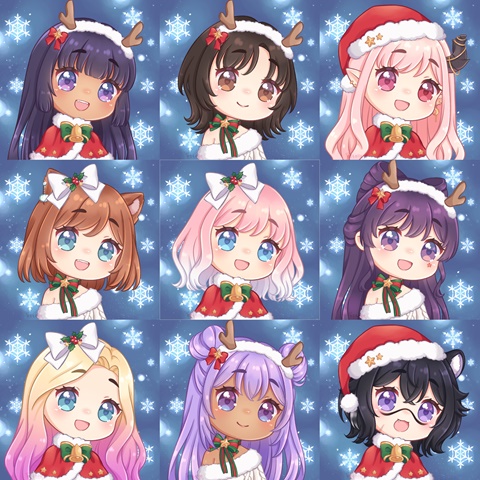 recent holiday icons commissions 🎁