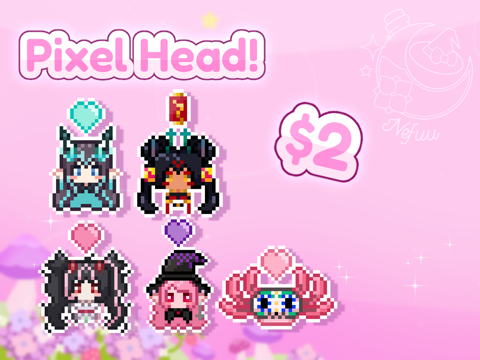 ✨ Pixel Icon Commissions Open! ✨