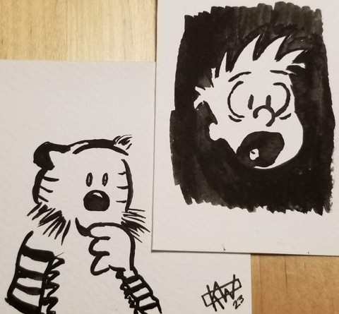 Boneless Calvin & Hobbes