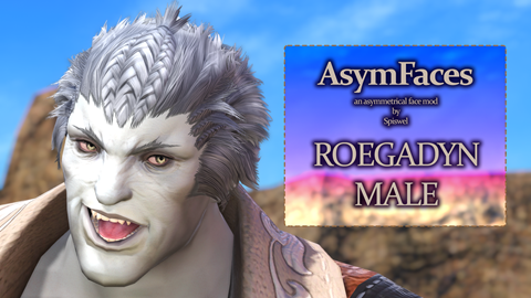 AsymFaces - Roegadyn Male Release!