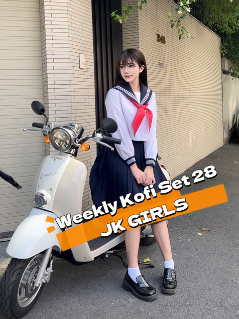 Weekly Kofi 28-School girl JK 18 Selfie + 2video