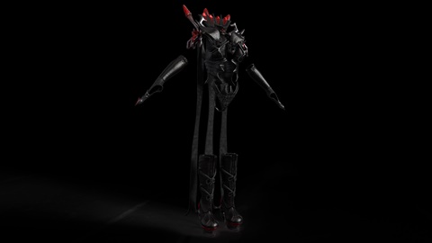 Bad Dlood Armor ( render ) 01
