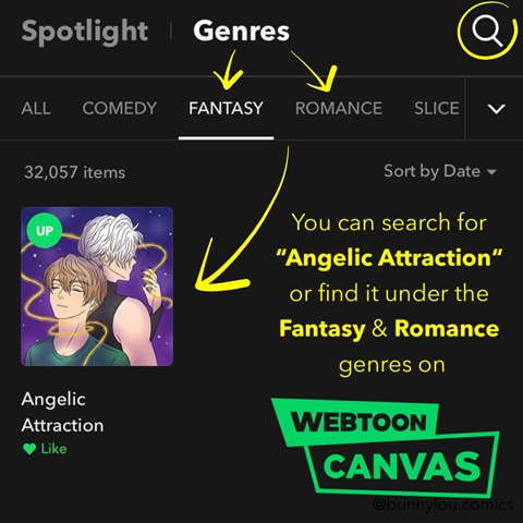 Read Angelic Attraction on Webtoon Canvas