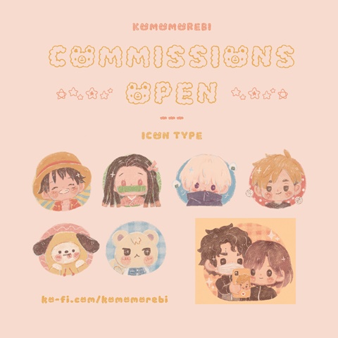 MAY COMMS OPEN ✨