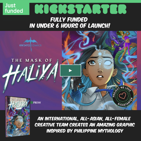 FULLY FUNDED: The Mask of Haliya on Kickstarter!