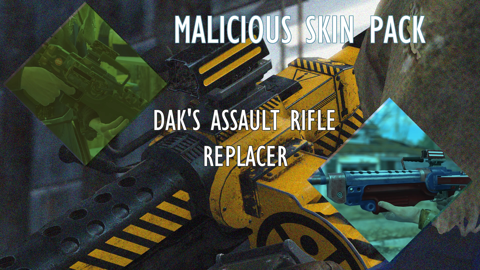 [FO4] Malicious Skin Pack - Dak's Assault Rifle