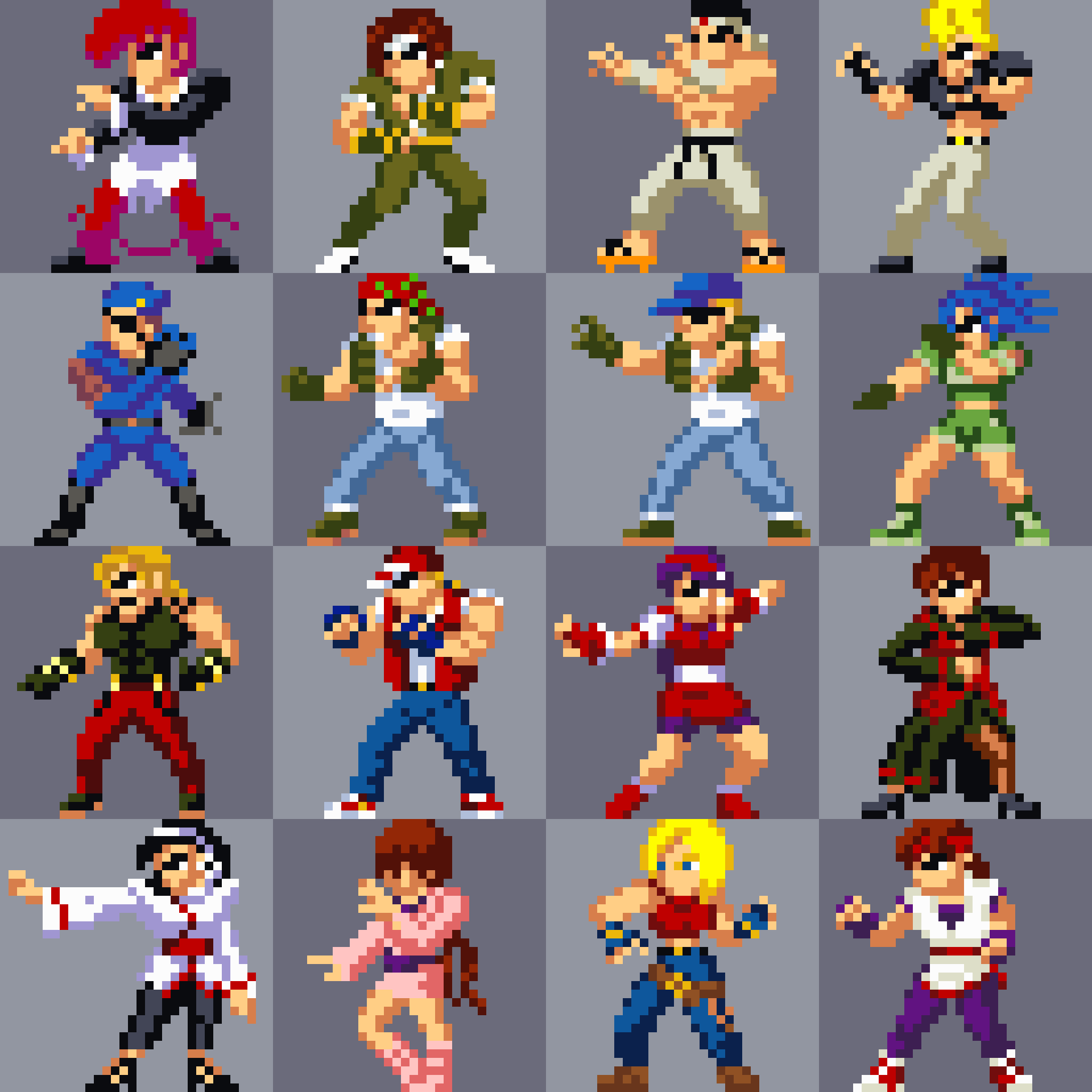King of Fighters Characters