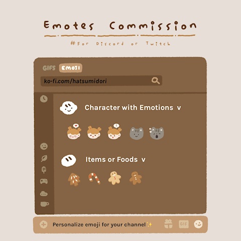 New Emote Commission added! 10 Slots Open!