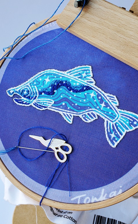 Stitched Salmon - part one
