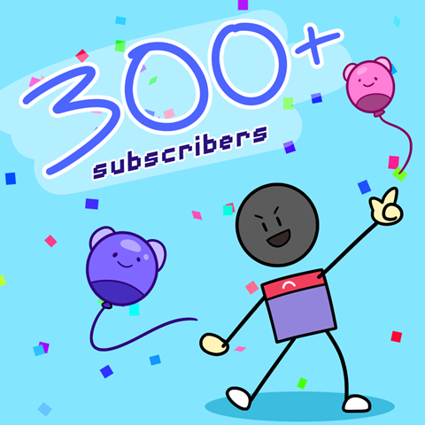 Thank you for over 300 subscribers on Tapas