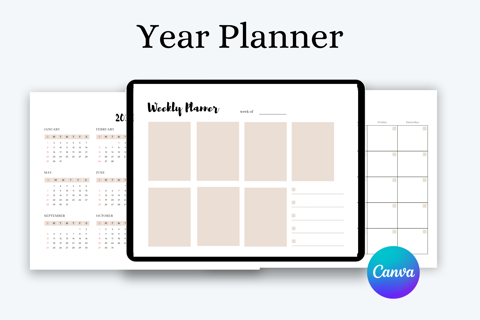 Year Planner - kaydigitals's Ko-fi Shop - Ko-fi ️ Where creators get ...