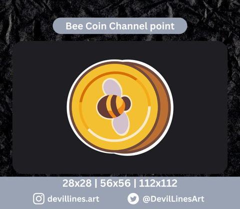 Bee Coin Twitch Channel Point Instant Download Twitch