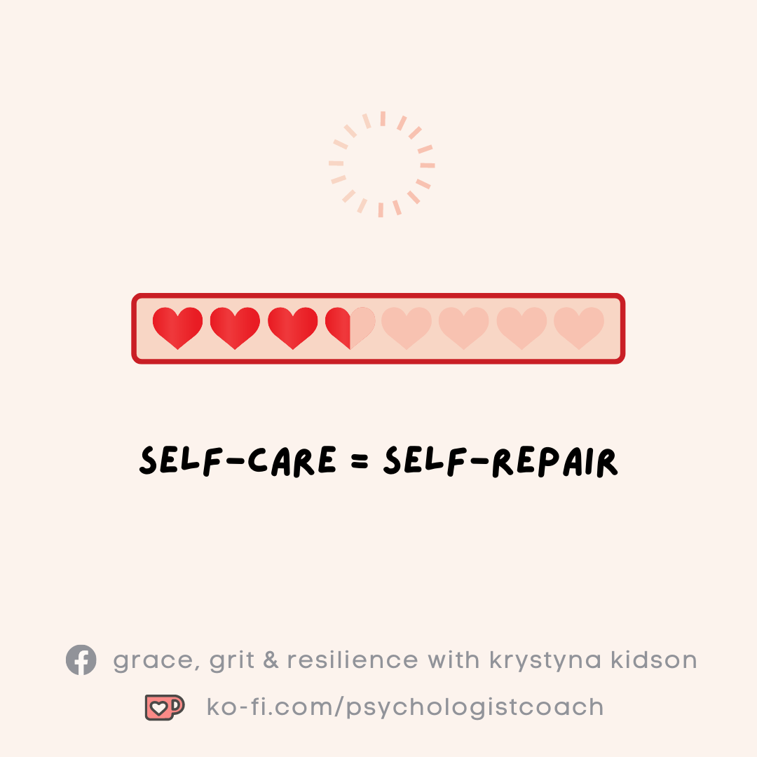 Self-care = self-repair