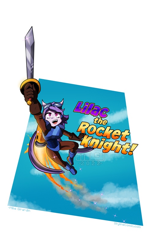 Sash Lilac the Rocket Knight