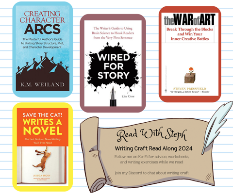 Read With Steph: 2024 Craft Writing Read Along