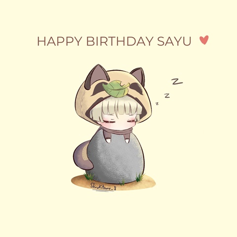 Happy birthday Sayu!!