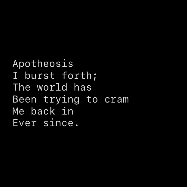 Apotheosis.